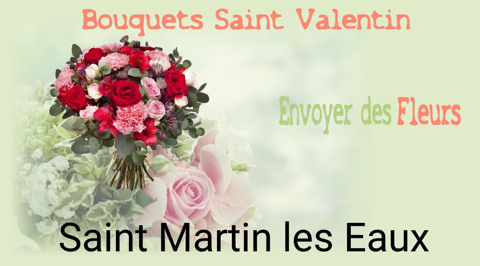 Roses de Saint-Valentin livrées à Saint-Martin-les-Eaux